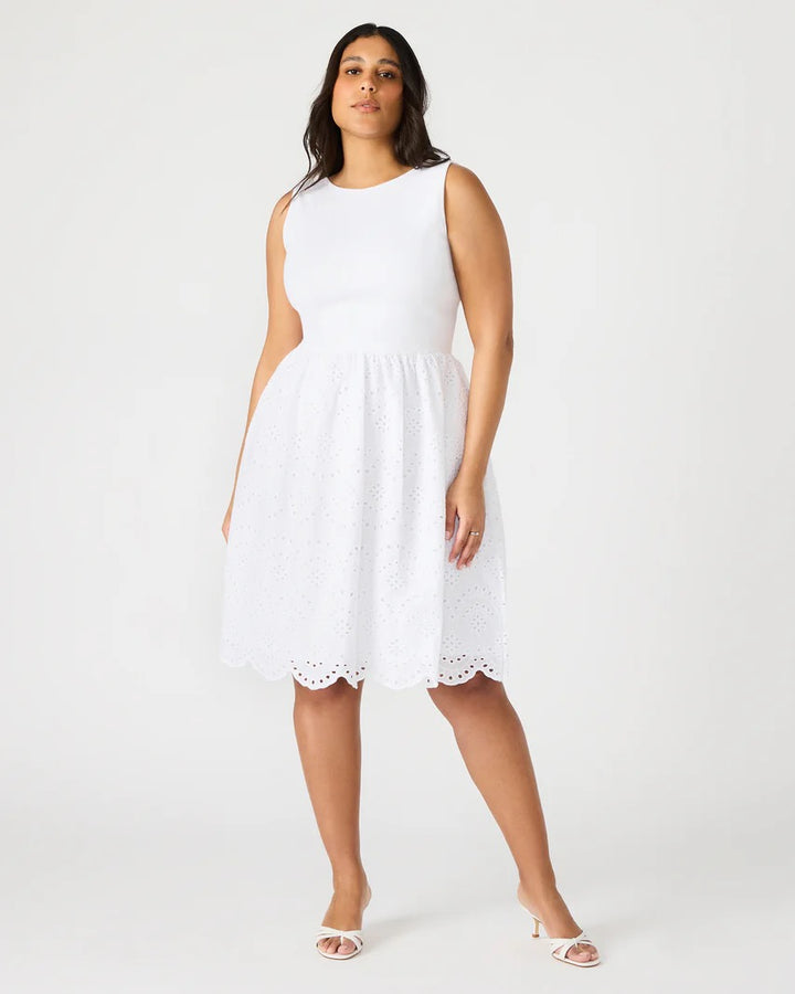 Steve Madden: Julian Dress in White - The Vogue Boutique