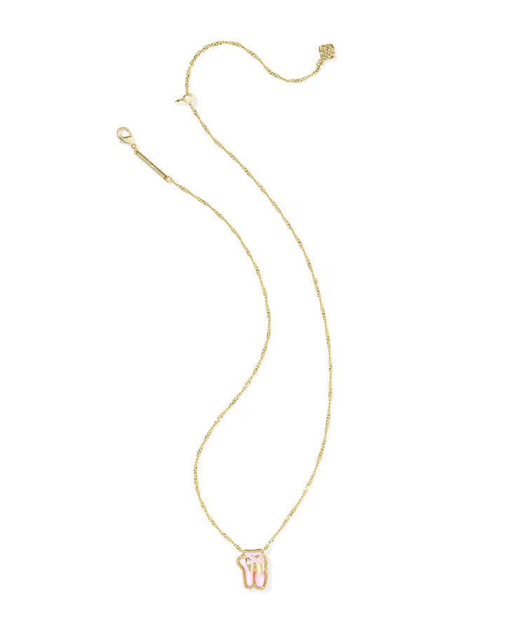 Kendra Scott: Ballet Short Pendant Necklace in Gold