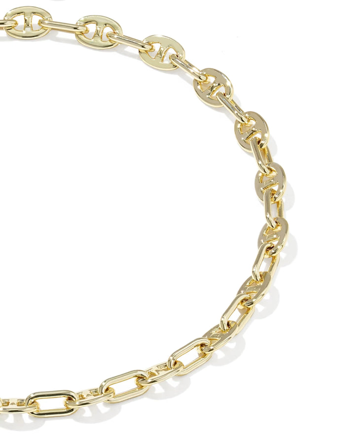 Kendra Scott: Parker Knot Anklet in Gold - The Vogue Boutique