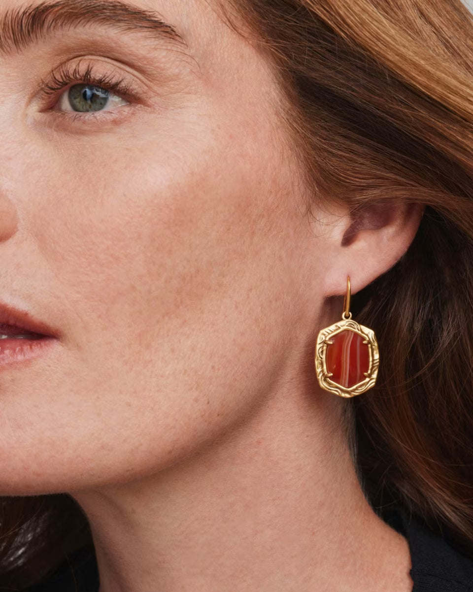 Kendra Scott: Tiger Striped Daphne Drop Earrings (9608805512)