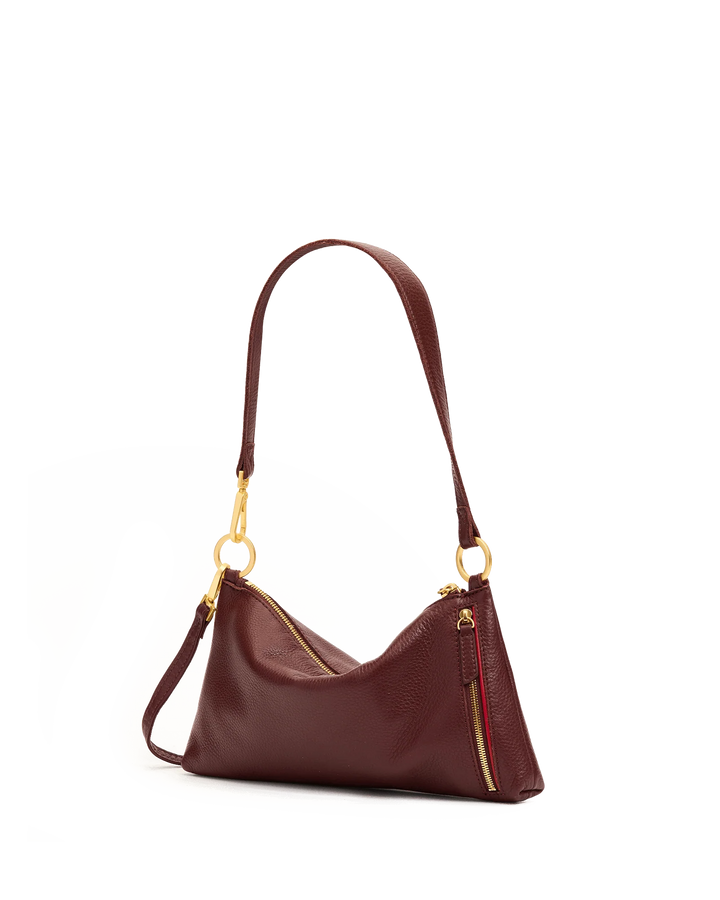 Hammitt: Kyle Handbag in Cherrywood Pebble