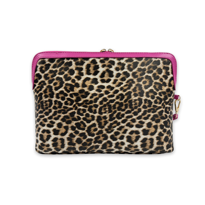 PurseN: Litt Makeup Case in Fierce Leopard (H2090FL)