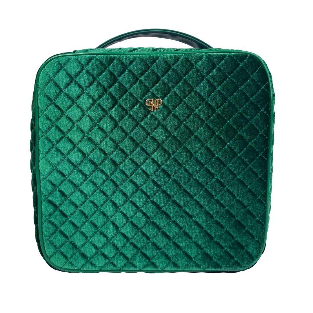 PurseN: Mini Diva Case in Emerald Velvet