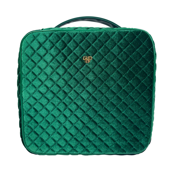 PurseN: Mini Diva Case in Emerald Velvet