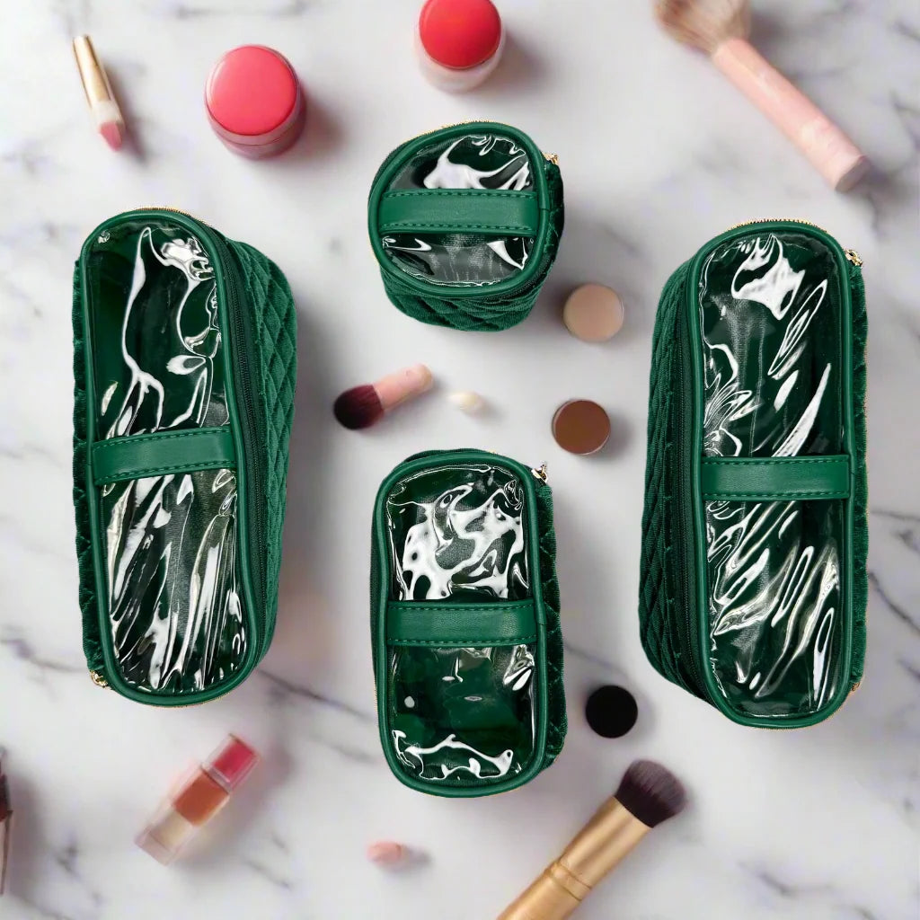 PurseN: Mini Diva Case in Emerald Velvet