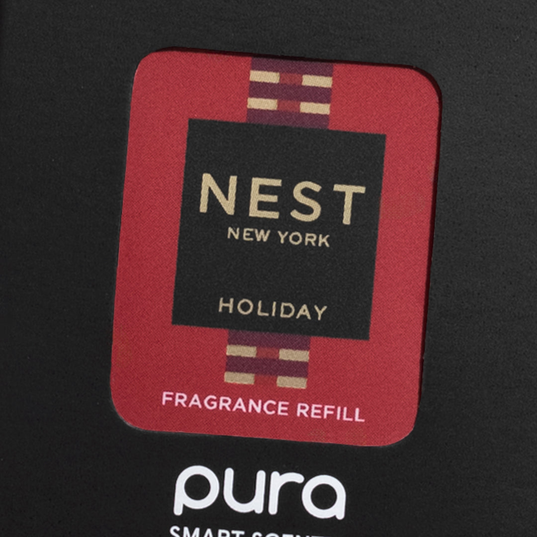 Nest New York Holiday fragrance refill pod for Pura smart scent diffuser