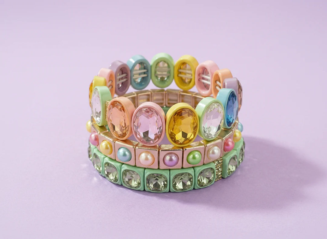 Taylor Elliott Designs: Olivia Rainbow Bracelet (B-101)