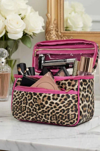 PurseN: Train Case in Fierce Leopard (H2234FL)