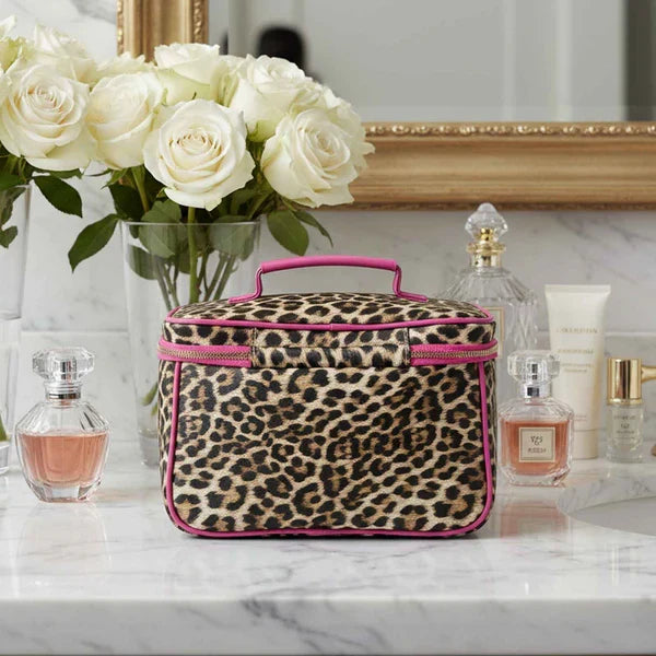 PurseN: Train Case in Fierce Leopard (H2234FL)