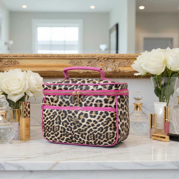 PurseN: Train Case in Fierce Leopard (H2234FL)
