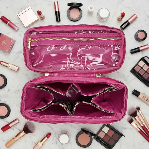 PurseN: Train Case in Fierce Leopard (H2234FL)