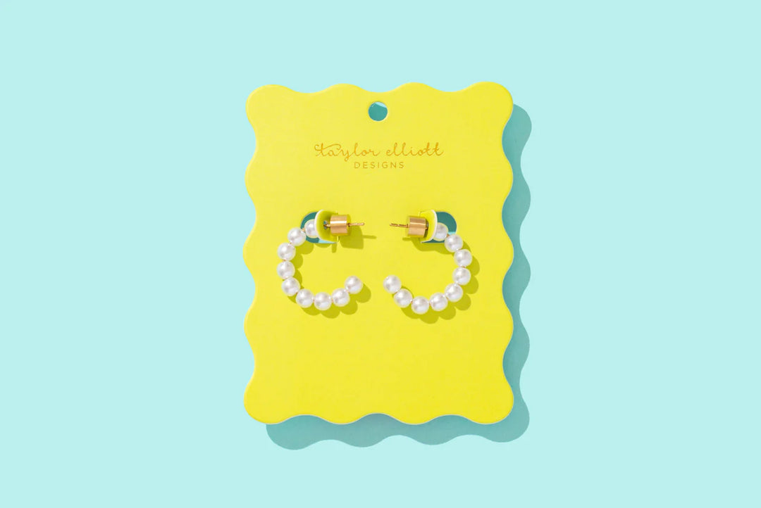 Taylor Elliott: Olivia Pearl Hoops