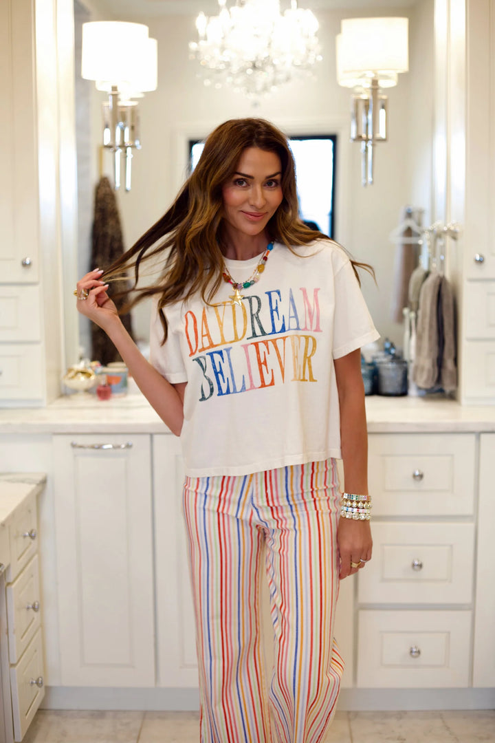 Poppy & Pine: DayDream Believer Crop Tee