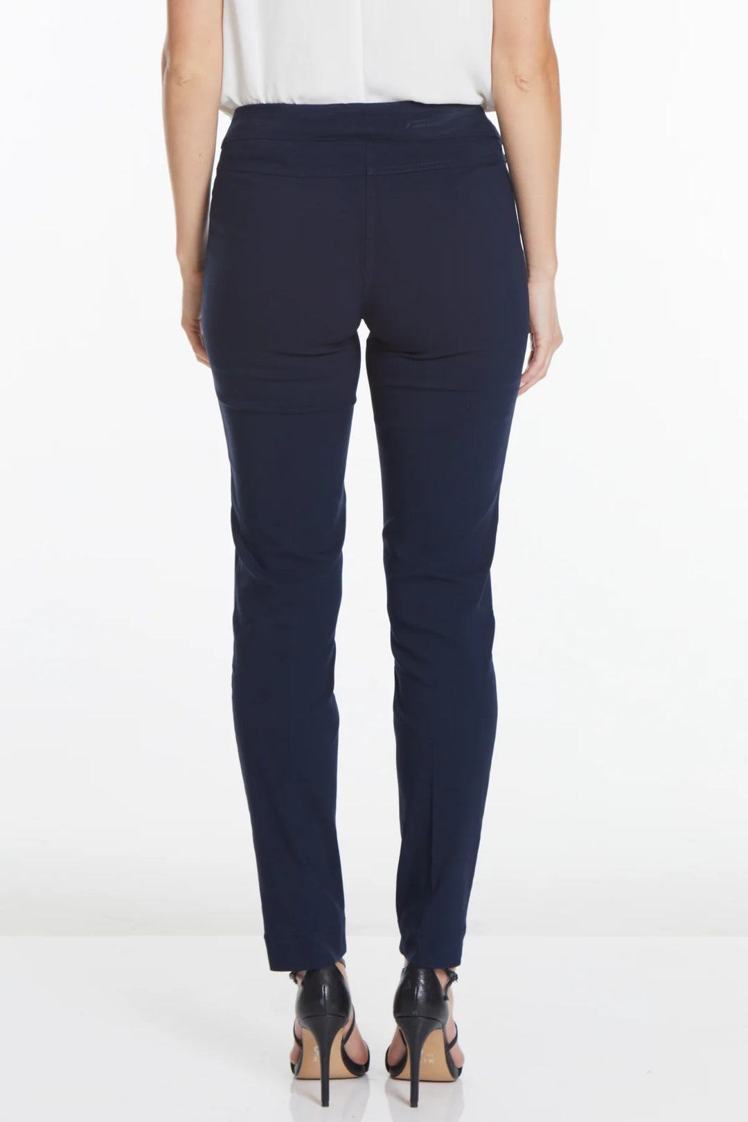 Multiples: Slim Sation pants in Midnight (M2604P)