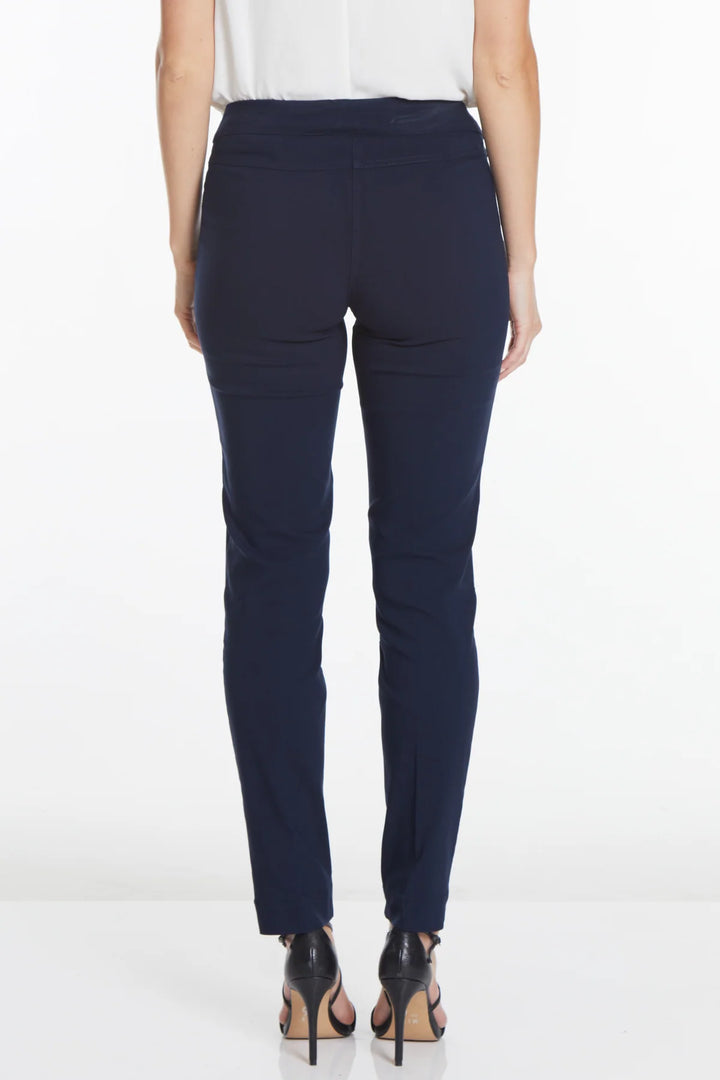 Multiples: Slim Sation pants in Midnight (M2604P)