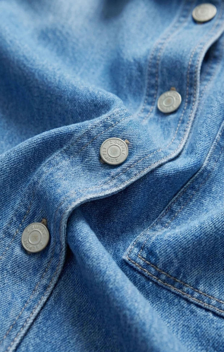 Z Supply: Erin Denim Jacket in Dreamstate (ZJ263143S)