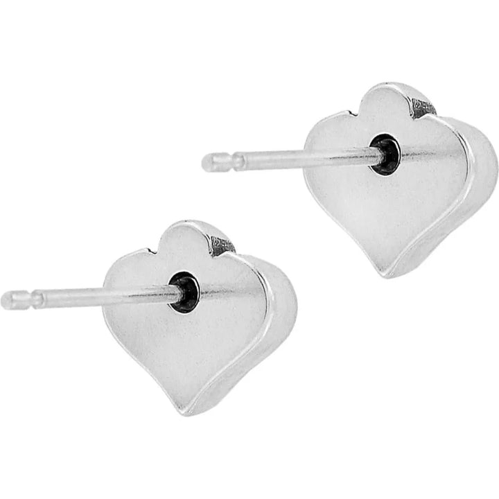 Brighton: Alcazar Heart Mini Post Earrings (J21712)