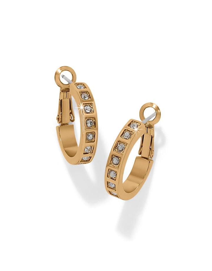 Brighton: Love Knows Hoop Earrings in Gold (JA0263)