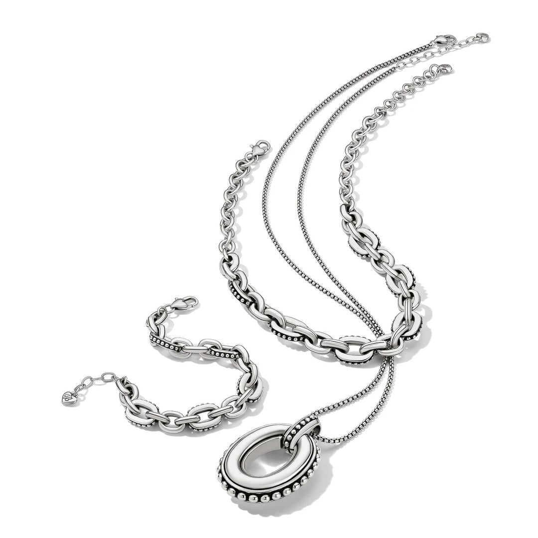 Brighton: Pretty Tough Link Necklace (JM0212) - The Vogue Boutique