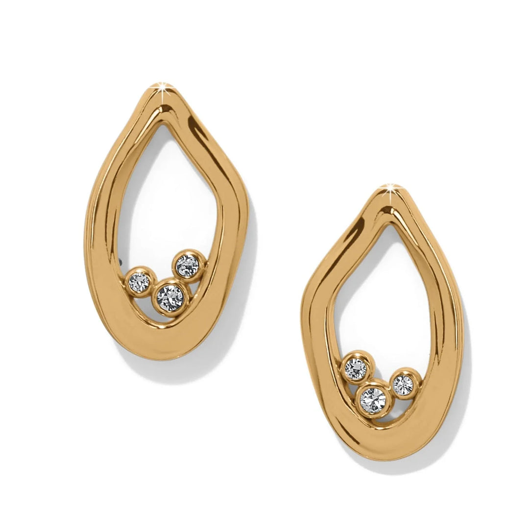 Brighton: Cascade Lumina Post Earrings in Gold (JA0231) - The Vogue Boutique