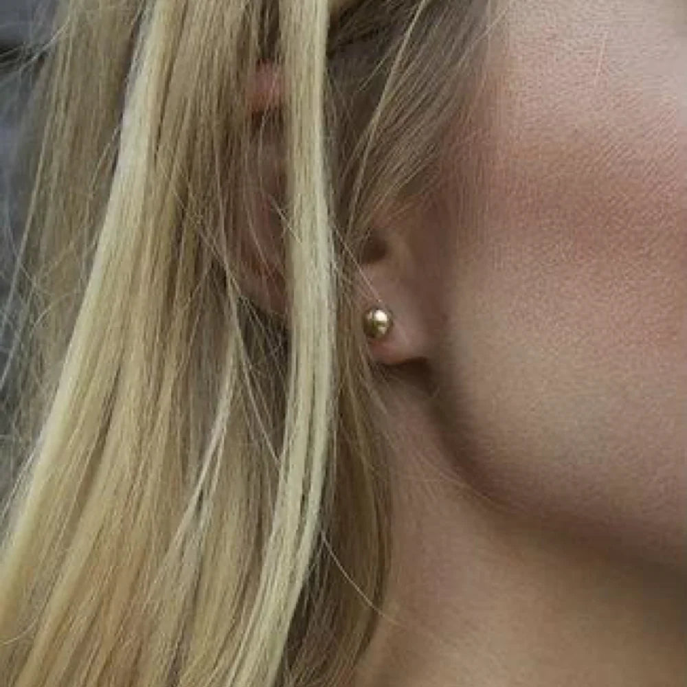 Enewton: Classic Gold Ball Stud Earrings