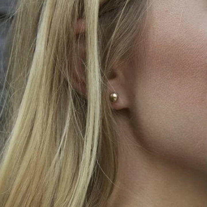 Enewton: Classic Gold Ball Stud Earrings