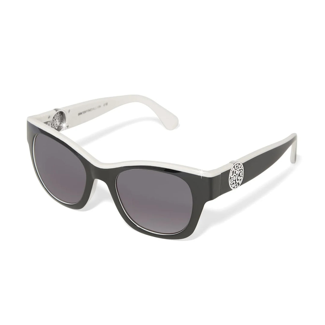 Brighton: Comtempo Medallion Dual Tone  Sunglasses (A13555)