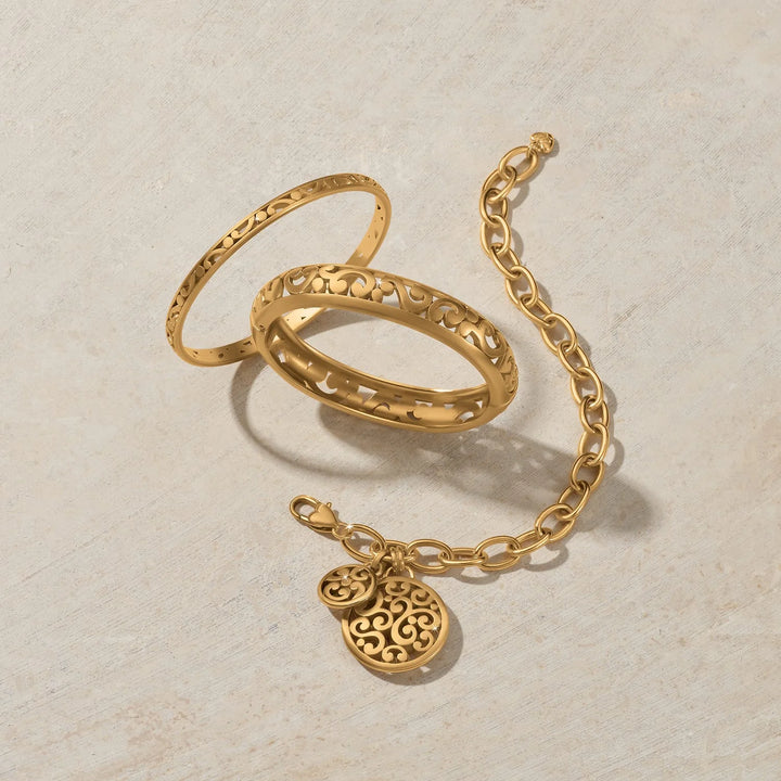 Brighton: Contempo Medium Hinged Bangle (JF0114)