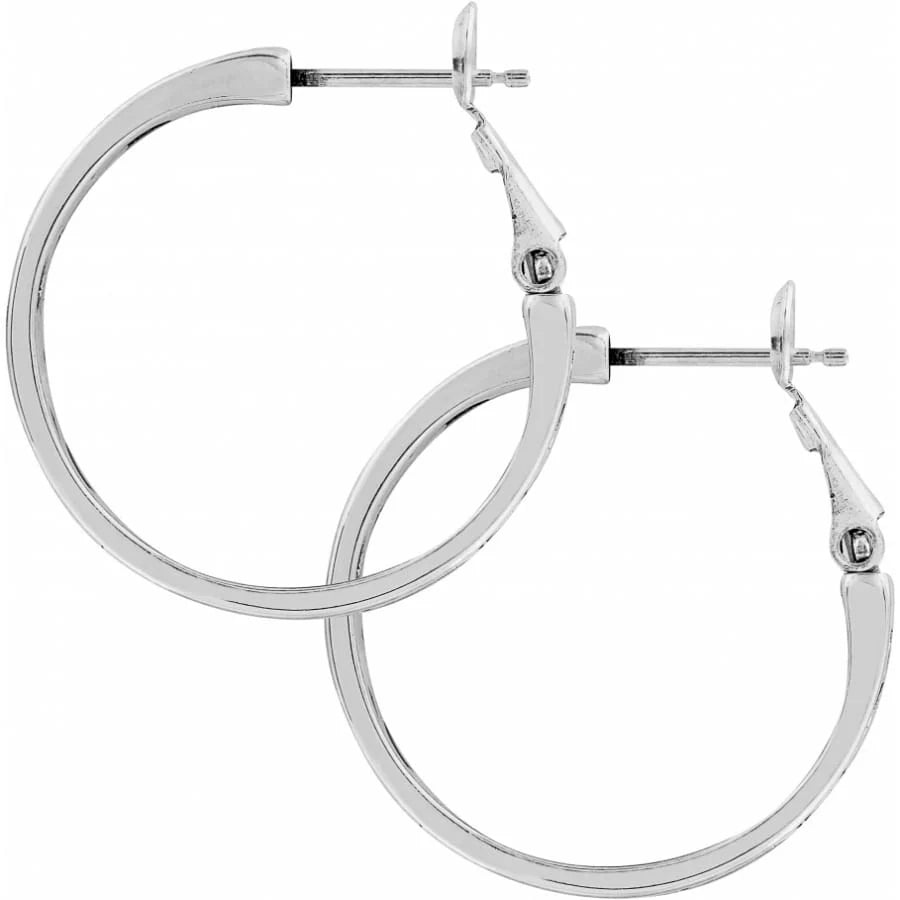 Brighton: Large Earring Charm Hoops (J19530)