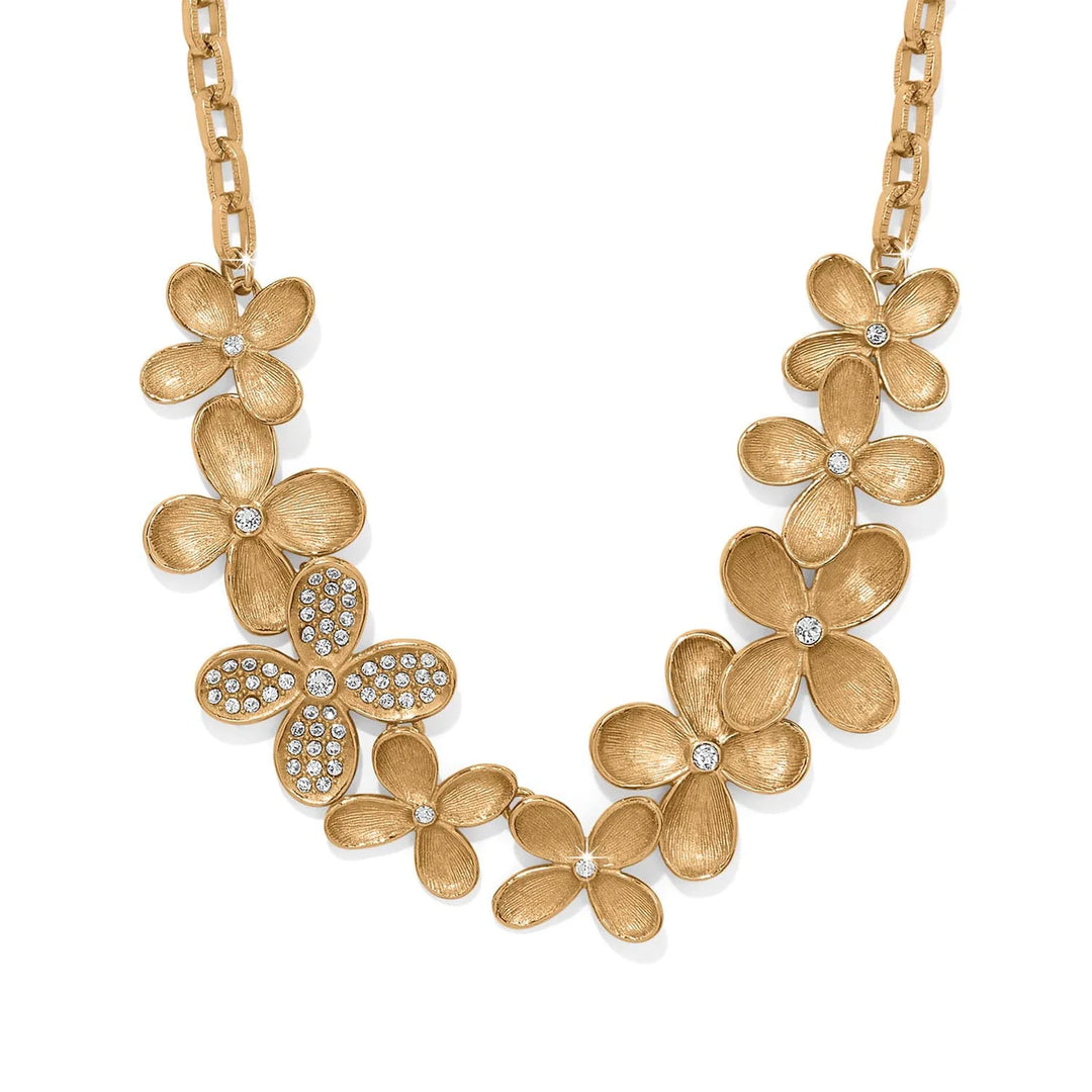 Brighton:Everbloom Petal Pave Necklace