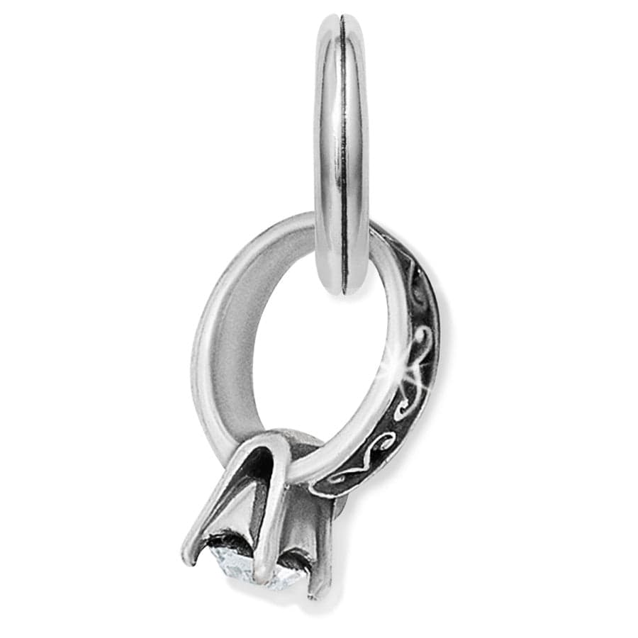 Brighton: Sil/Stn Abc Diamond Ring Chm (J92662) - The Vogue Boutique