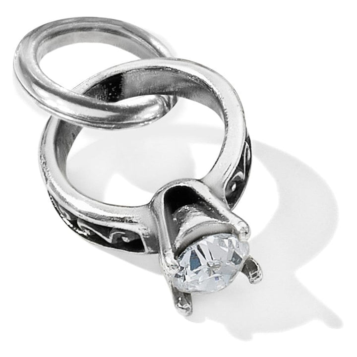 Brighton: Sil/Stn Abc Diamond Ring Chm (J92662) - The Vogue Boutique