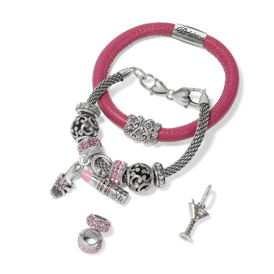 Brighton: Flower Petal Shoe Charm (JC6837)