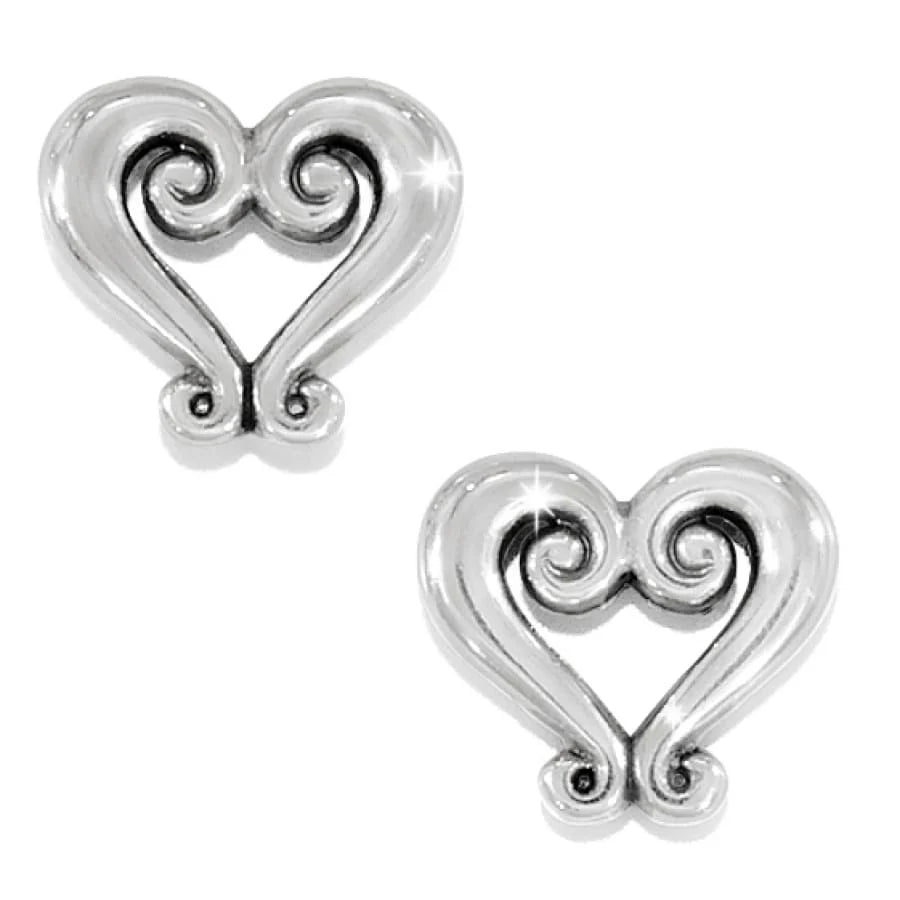 Brighton: Genoa Heart Mini Post Earrings (J21630)