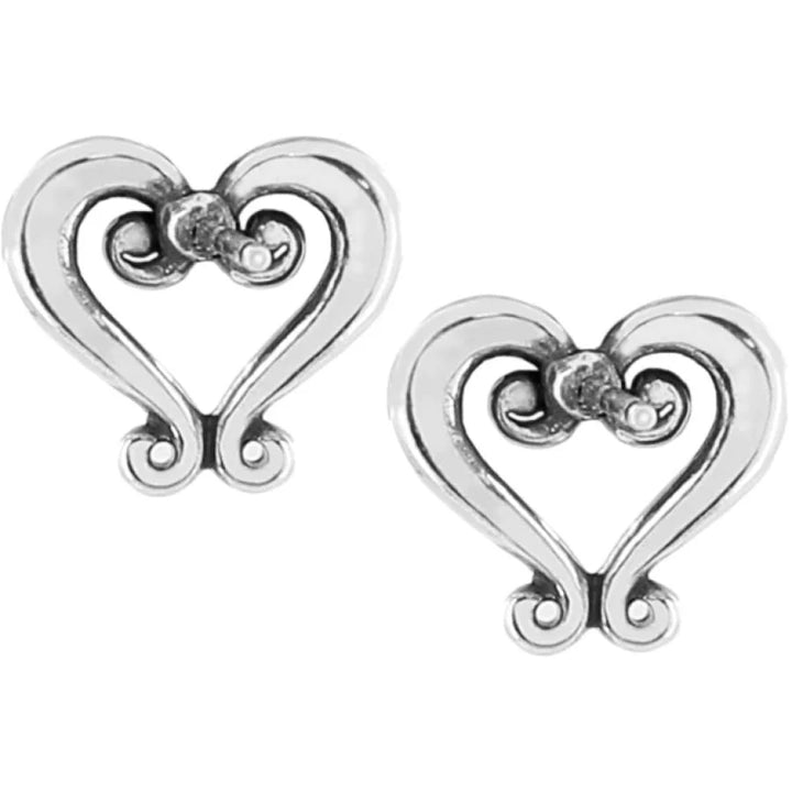 Brighton: Genoa Heart Mini Post Earrings (J21630)