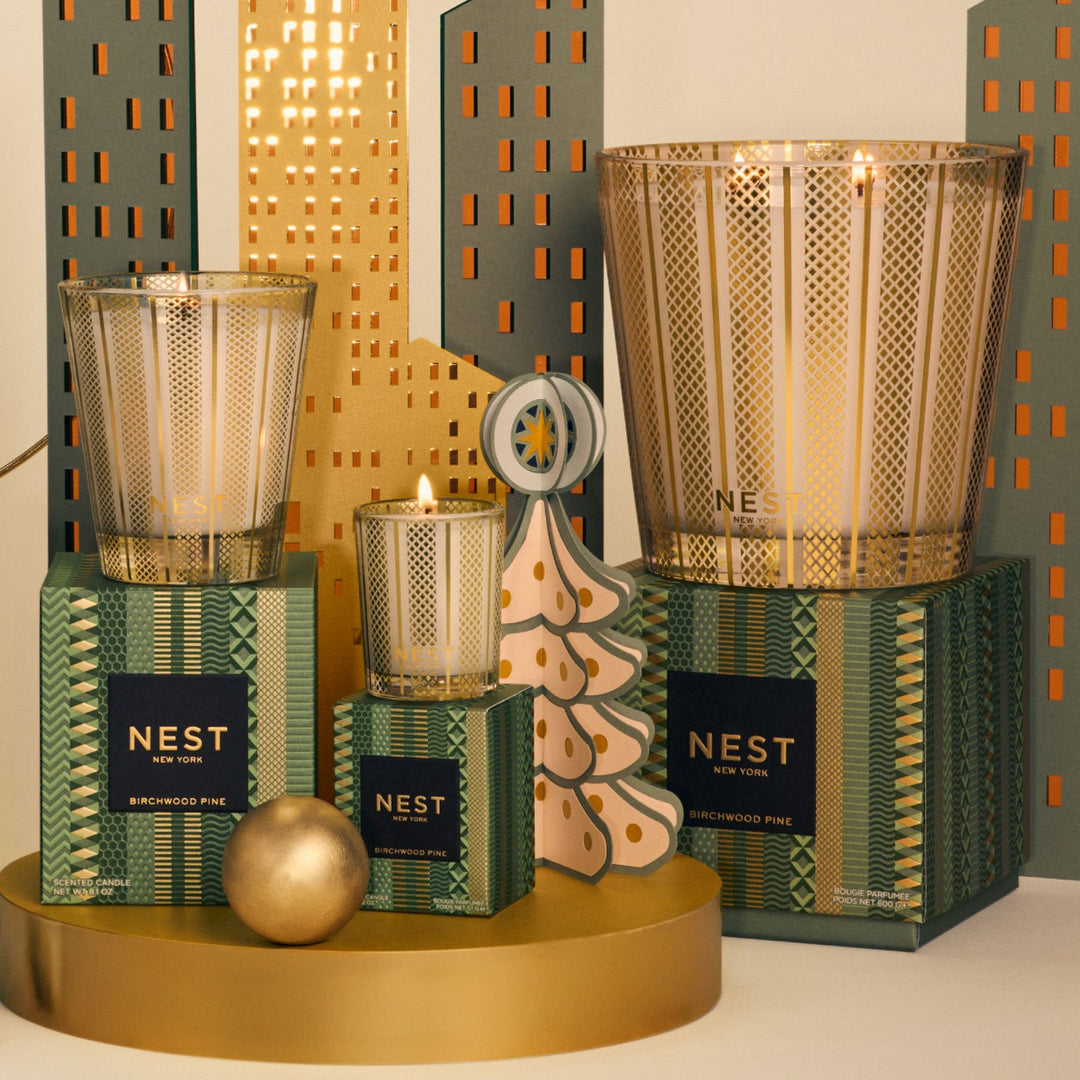 Nest: Classic Candle and Diffuser Set in Birchwood Pine