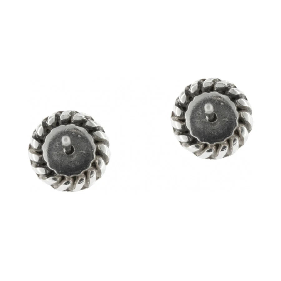 Brighton: Silver/Gold Magic Mini Post Earrings  (J20911)