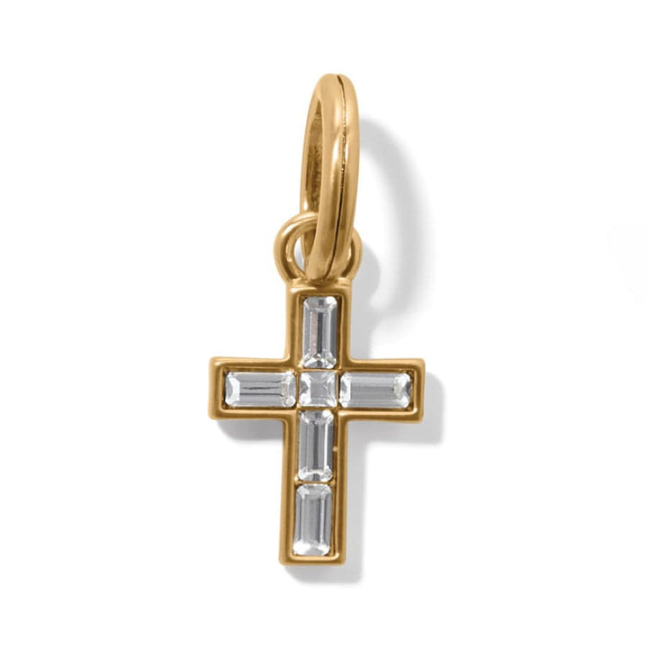 Brighton: Golden Ray Cross Charm (JC6829) - The Vogue Boutique