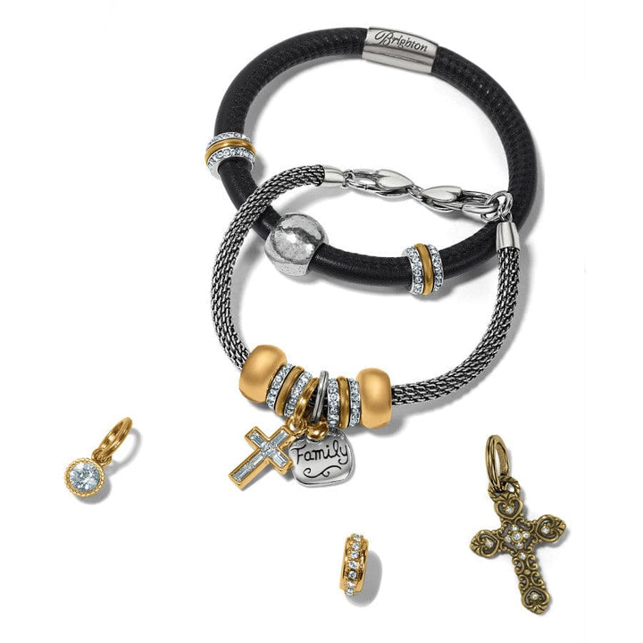 Brighton: Golden Ray Cross Charm (JC6829) - The Vogue Boutique