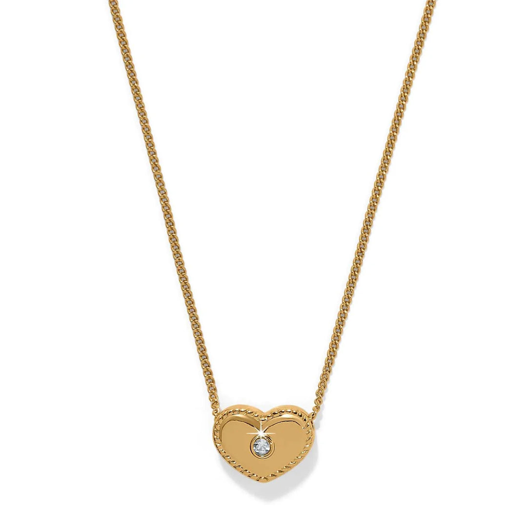 Brighton: Illumina Celeste Heart Bold Necklace JM7730 - The Vogue Boutique