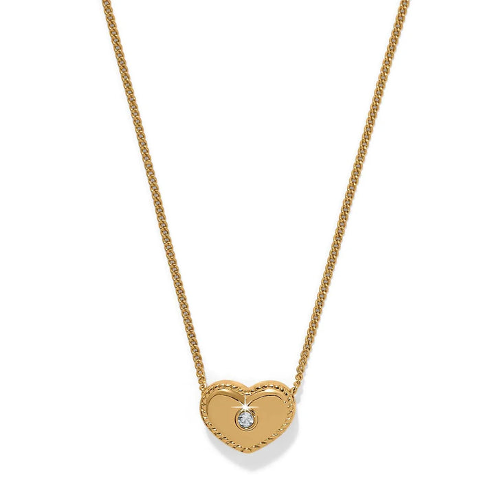 Brighton: Illumina Celeste Heart Bold Necklace JM7730 - The Vogue Boutique
