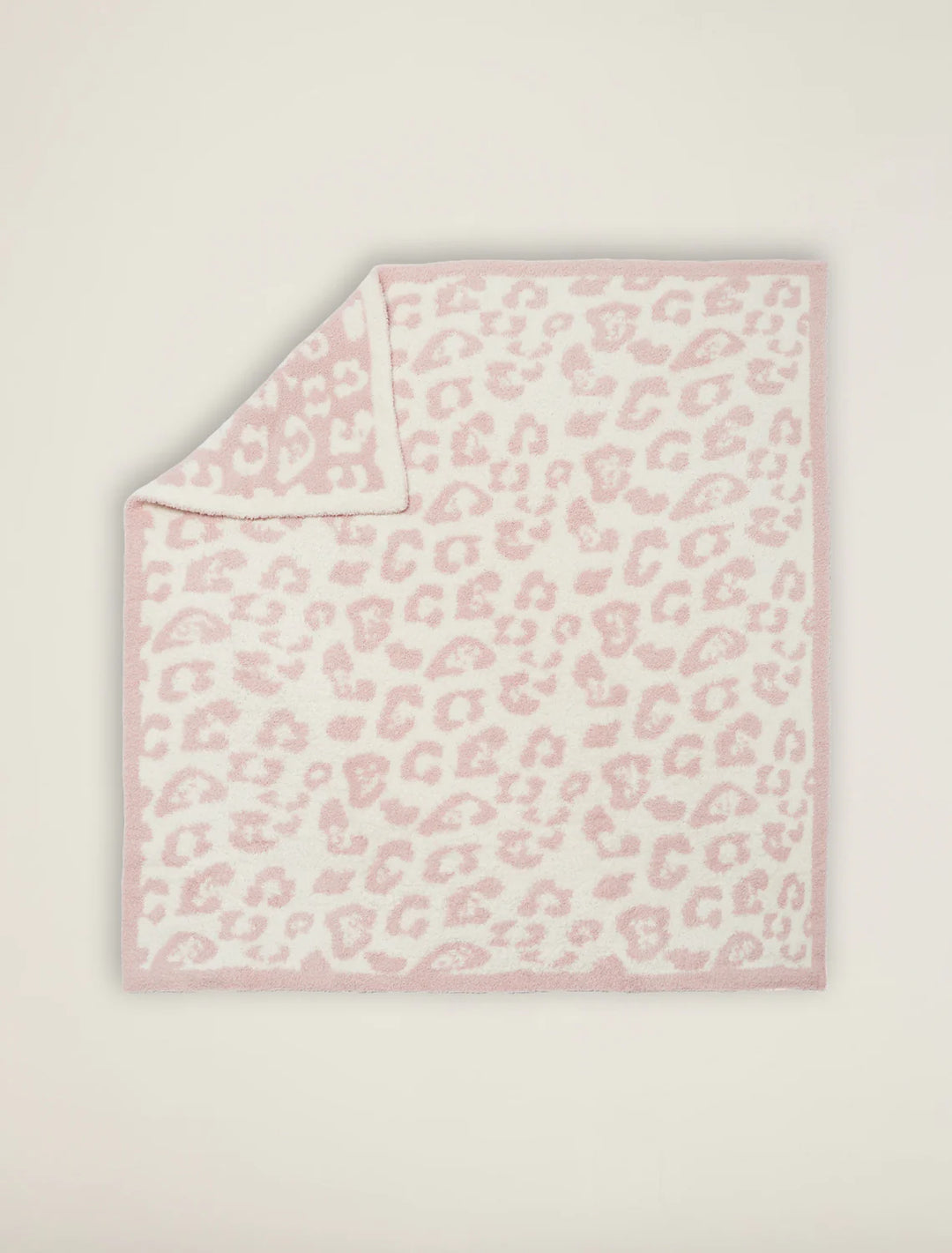 Barefoot Dreams: Cozychiv BITW Baby Blanket in Dusty Rose - Cream - The Vogue Boutique
