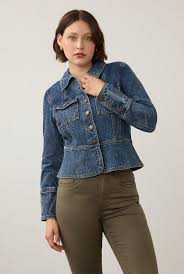 French Dressing Jeans: Utility Jacket Med in Dark Blue (10022225)