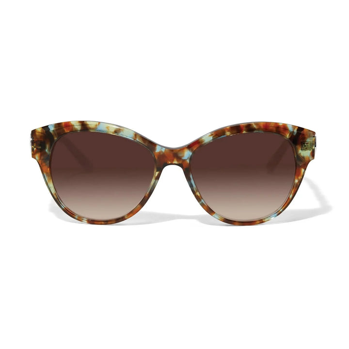 Brighton: Interlok Braid Blue Havana Sunglasses A13467 - The Vogue Boutique