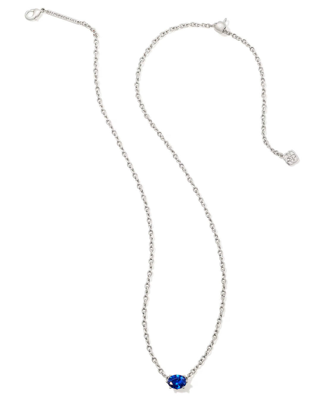 Kendra Scott: Cailin Birthstone Silver Pendant Necklace