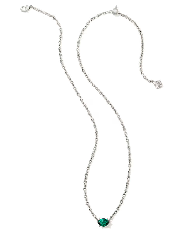 Kendra Scott: Cailin Birthstone Silver Pendant Necklace