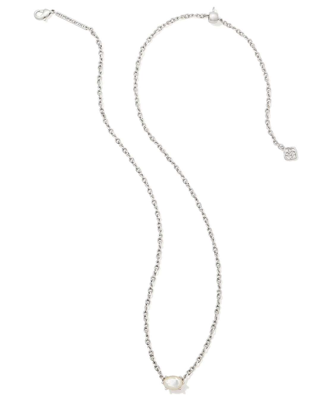 Kendra Scott: Cailin Birthstone Silver Pendant Necklace