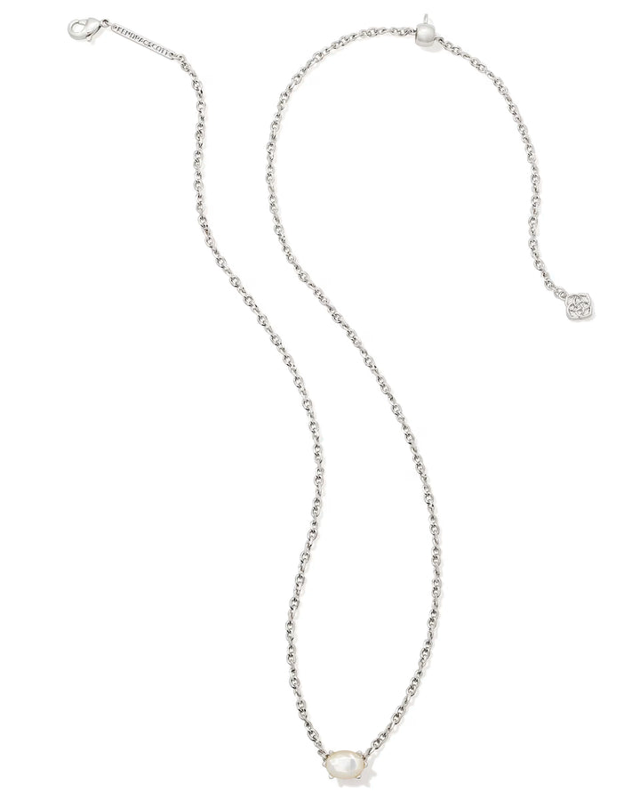 Kendra Scott: Cailin Birthstone Silver Pendant Necklace