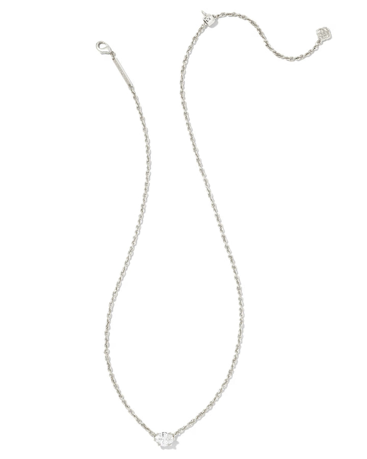 Kendra Scott: Cailin Birthstone Silver Pendant Necklace