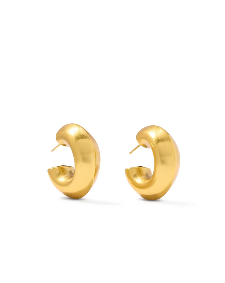 Kendra Scott: Embry Hoop Earrings in Vintage Gold